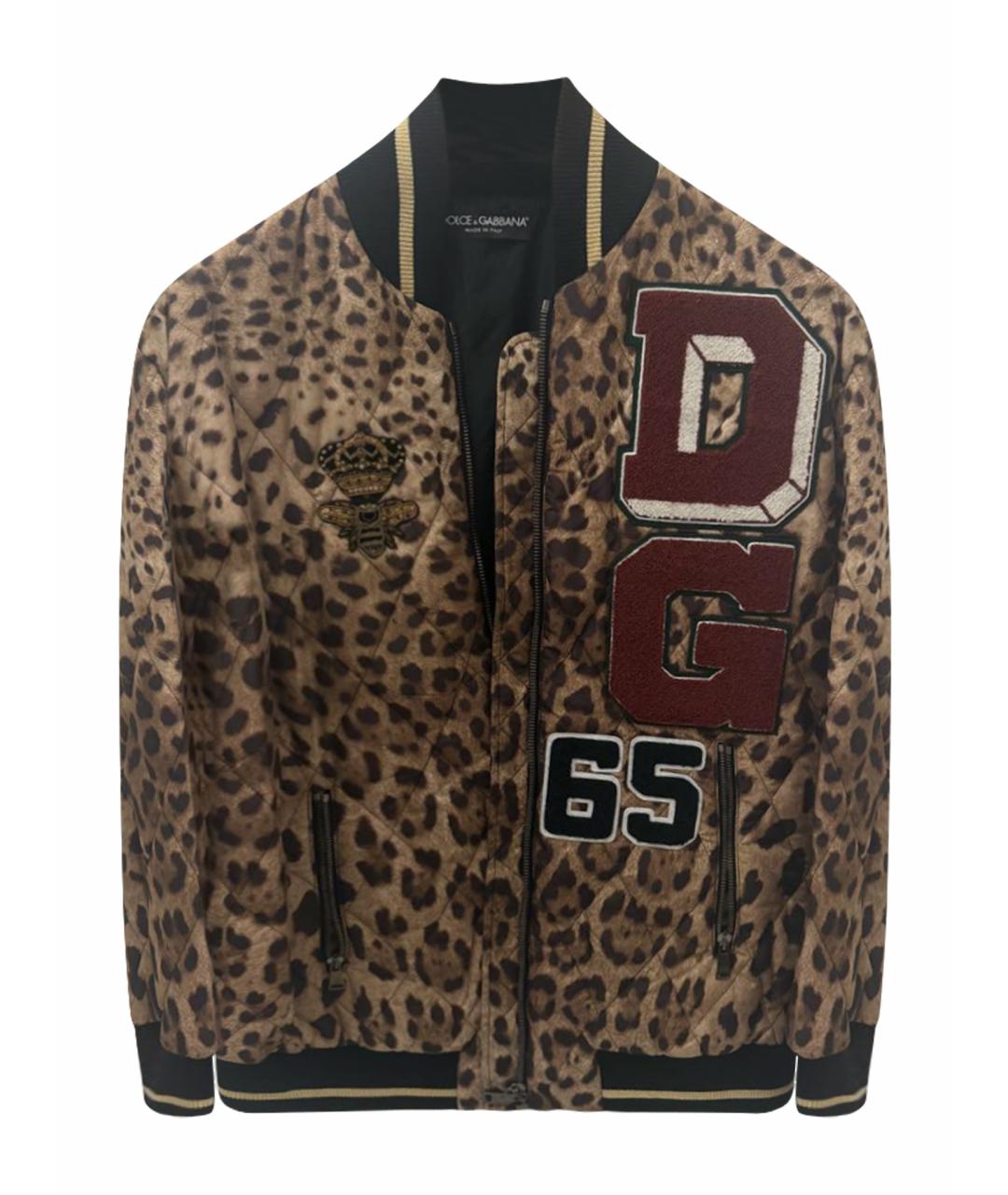 DOLCE&GABBANA Коричневая куртка, фото 4