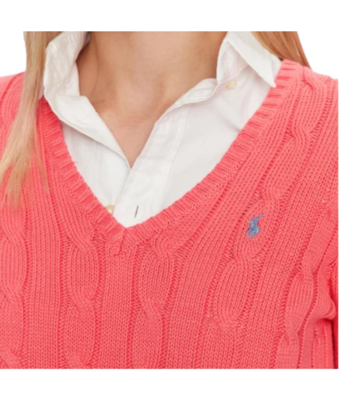 POLO RALPH LAUREN Розовый джемпер / свитер, фото 4