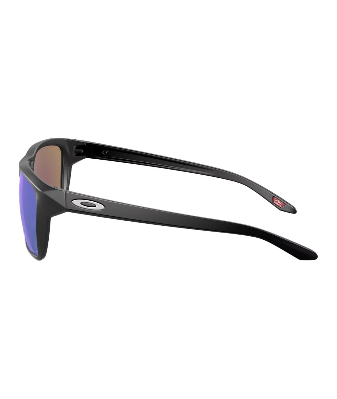 OAKLEY Черные пластиковые солнцезащитные очки, фото 3