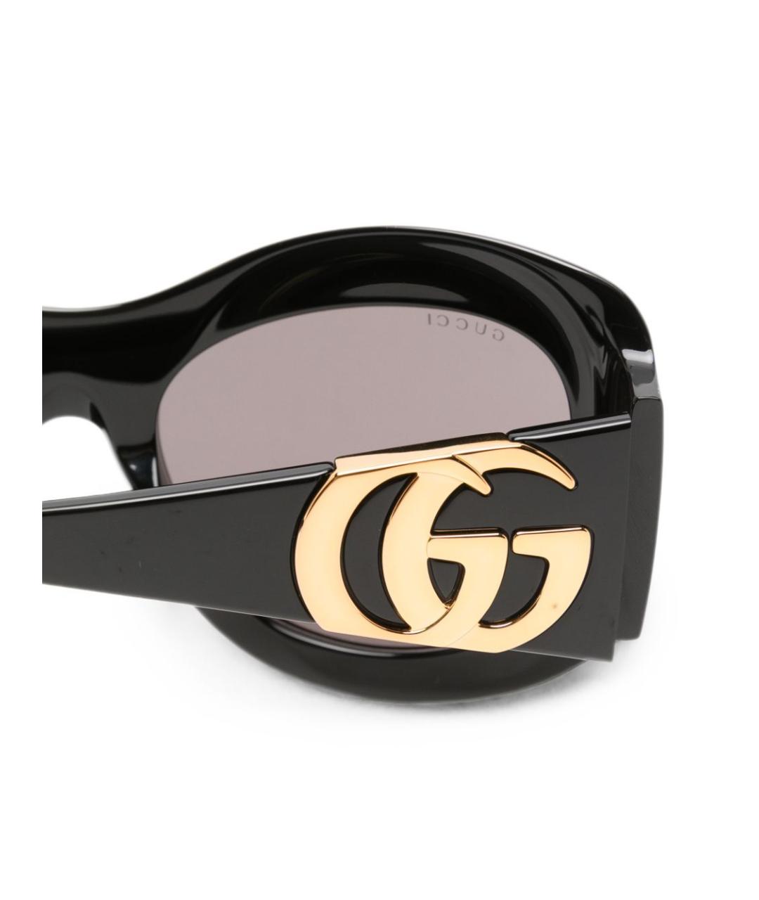 GUCCI Черные солнцезащитные очки, фото 3
