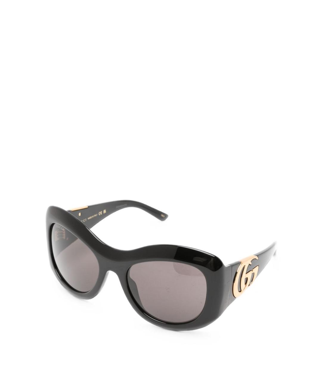 GUCCI Черные солнцезащитные очки, фото 1
