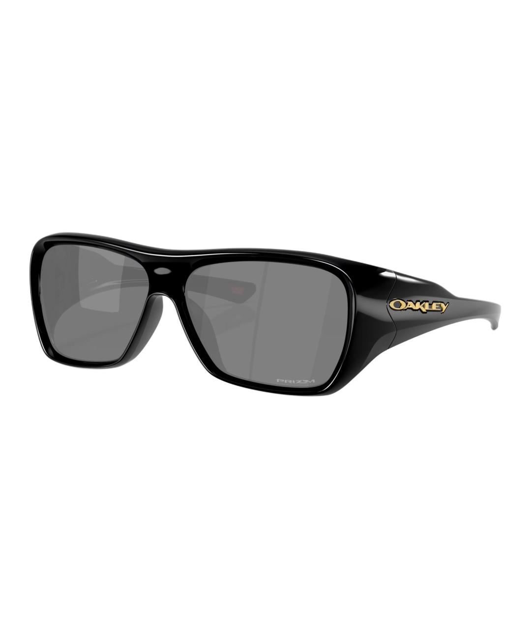OAKLEY Черные пластиковые солнцезащитные очки, фото 1