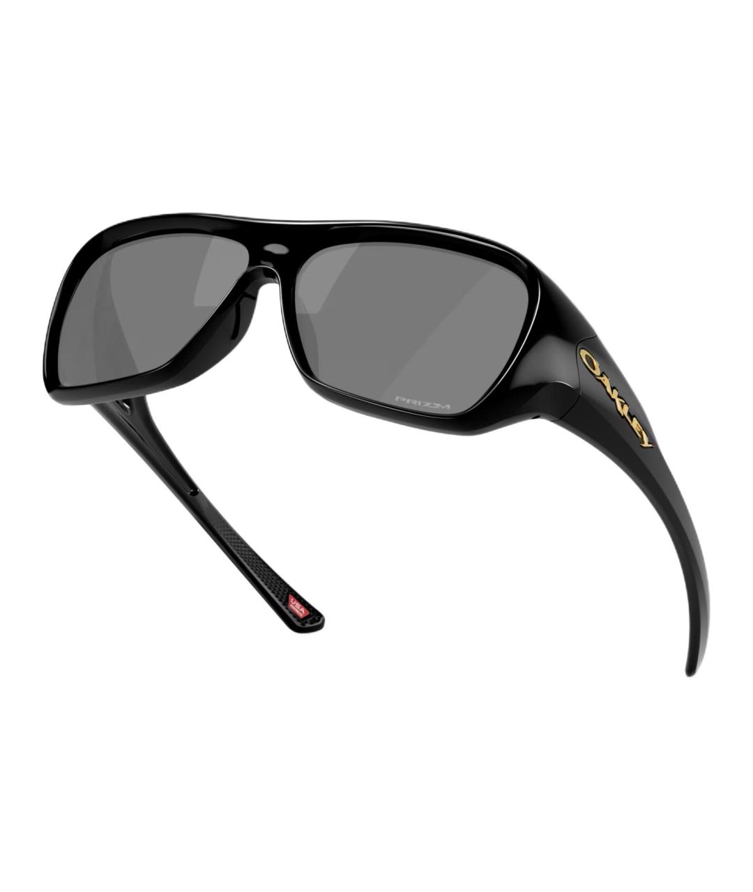 OAKLEY Черные пластиковые солнцезащитные очки, фото 4
