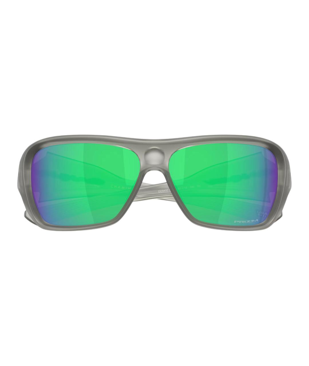 OAKLEY Серые пластиковые солнцезащитные очки, фото 5