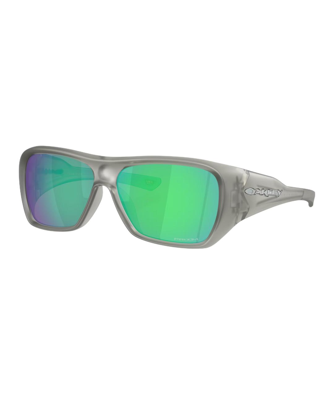 OAKLEY Серые пластиковые солнцезащитные очки, фото 1