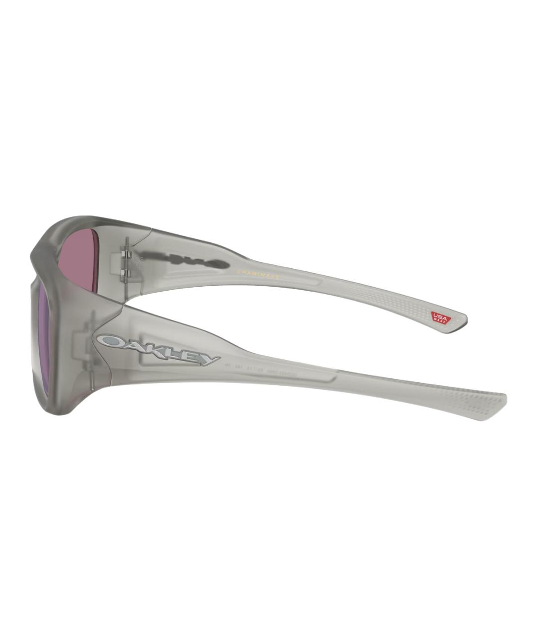 OAKLEY Серые пластиковые солнцезащитные очки, фото 3