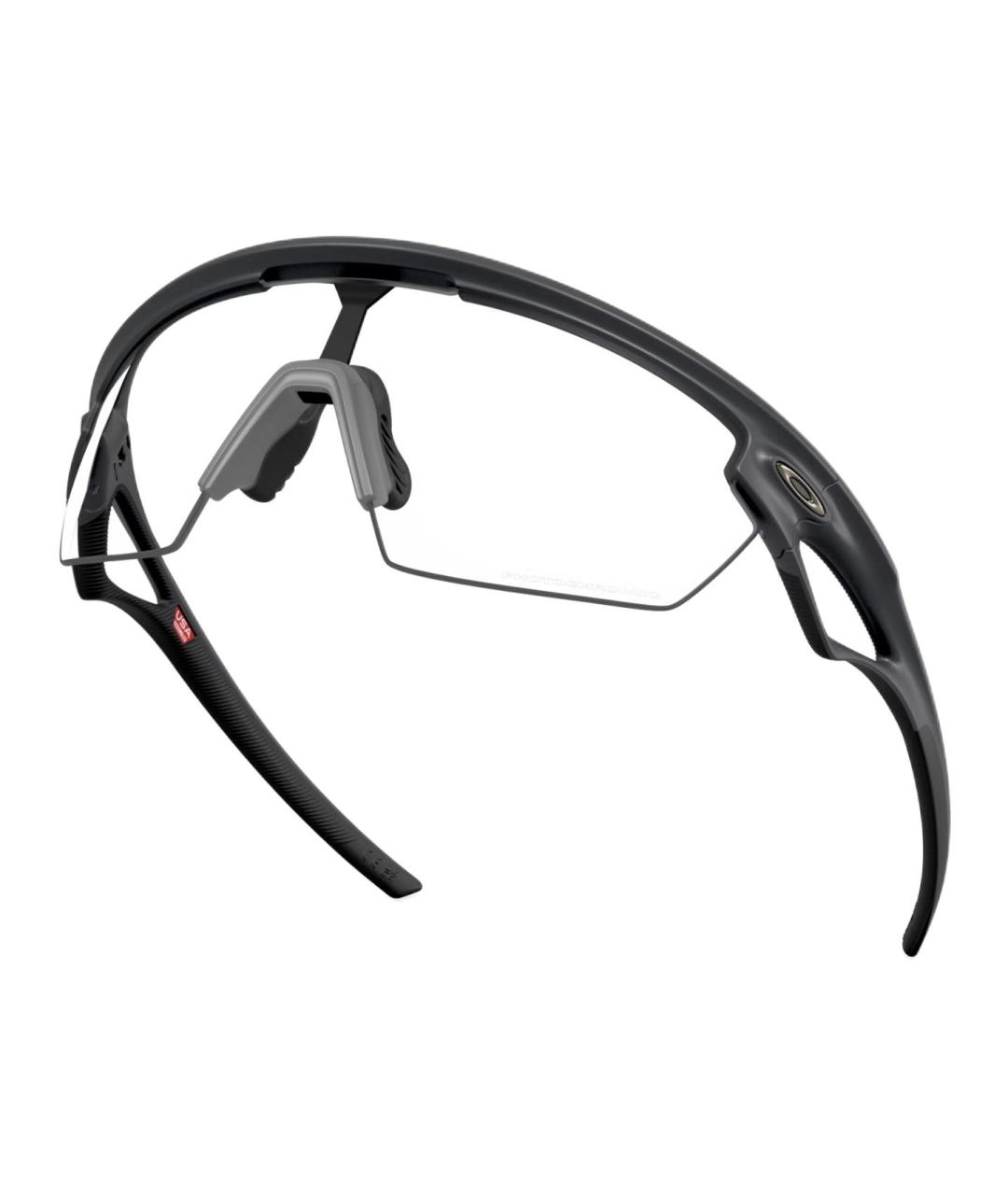 OAKLEY Черные пластиковые солнцезащитные очки, фото 4