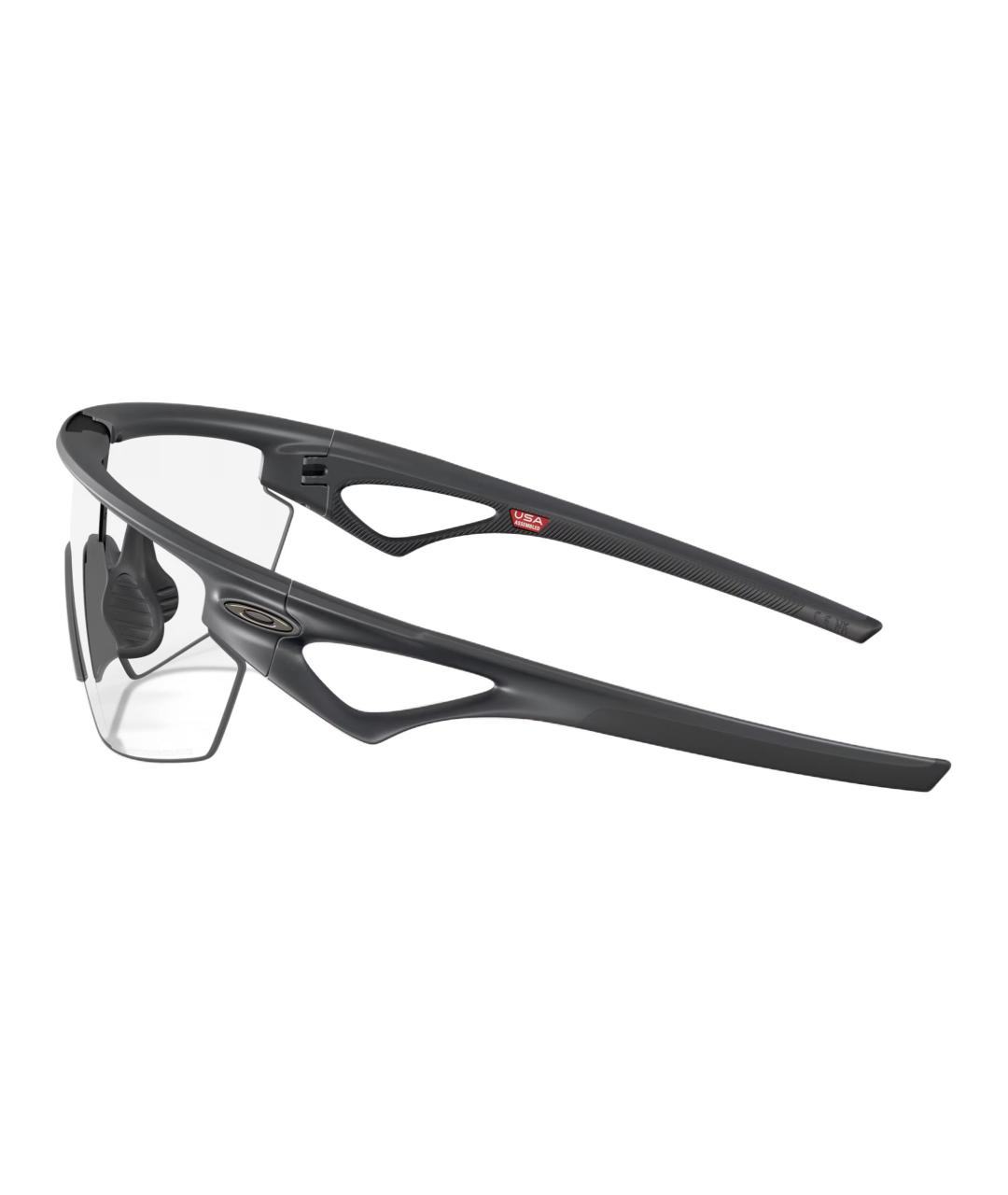 OAKLEY Черные пластиковые солнцезащитные очки, фото 3