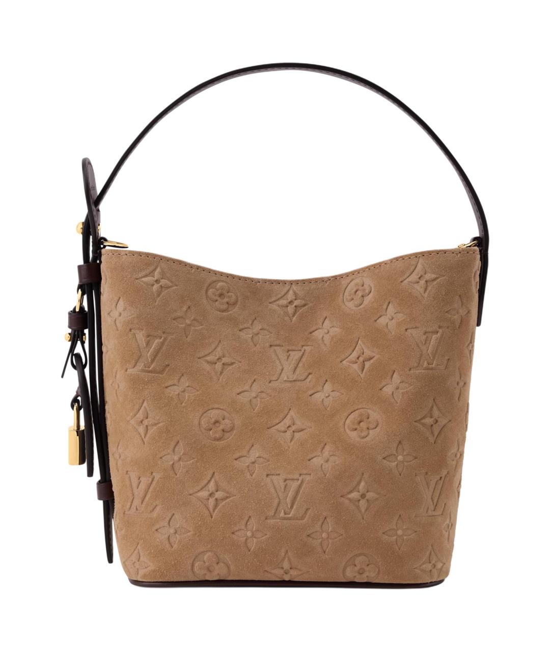 LOUIS VUITTON Коричневая сумка через плечо из канвы, фото 1