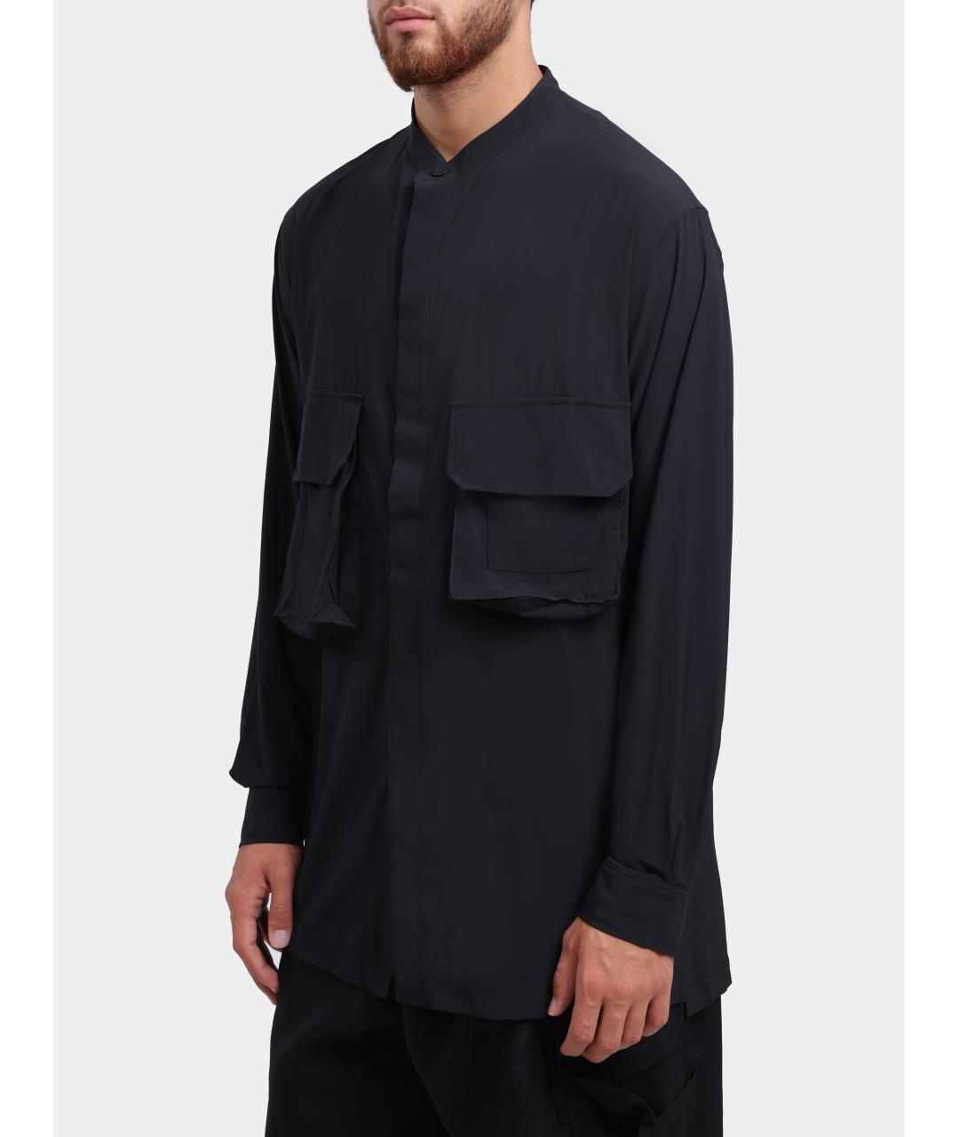 Y-3 Черная кэжуал рубашка, фото 3