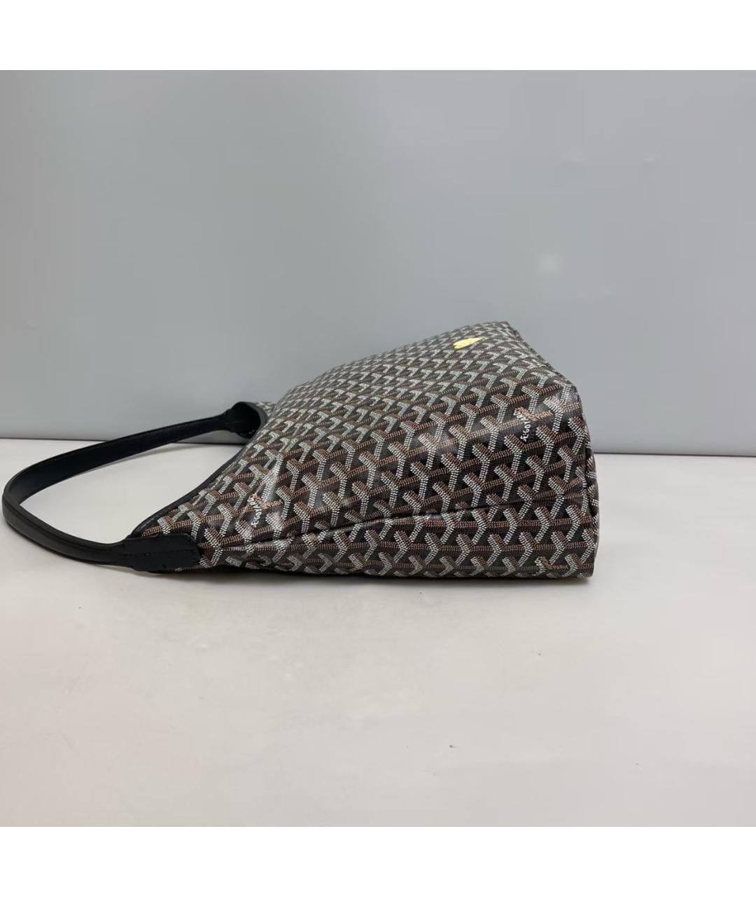 GOYARD Черная сумка тоут, фото 4
