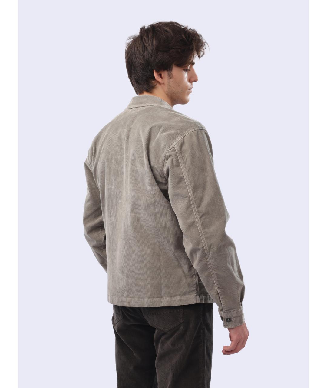 CP COMPANY Бежевая хлопковая кэжуал рубашка, фото 4