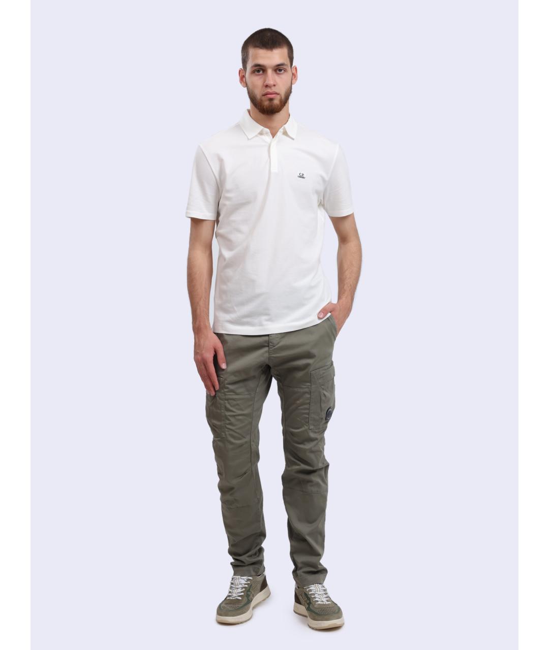 CP COMPANY Хаки хлопковые повседневные брюки, фото 2