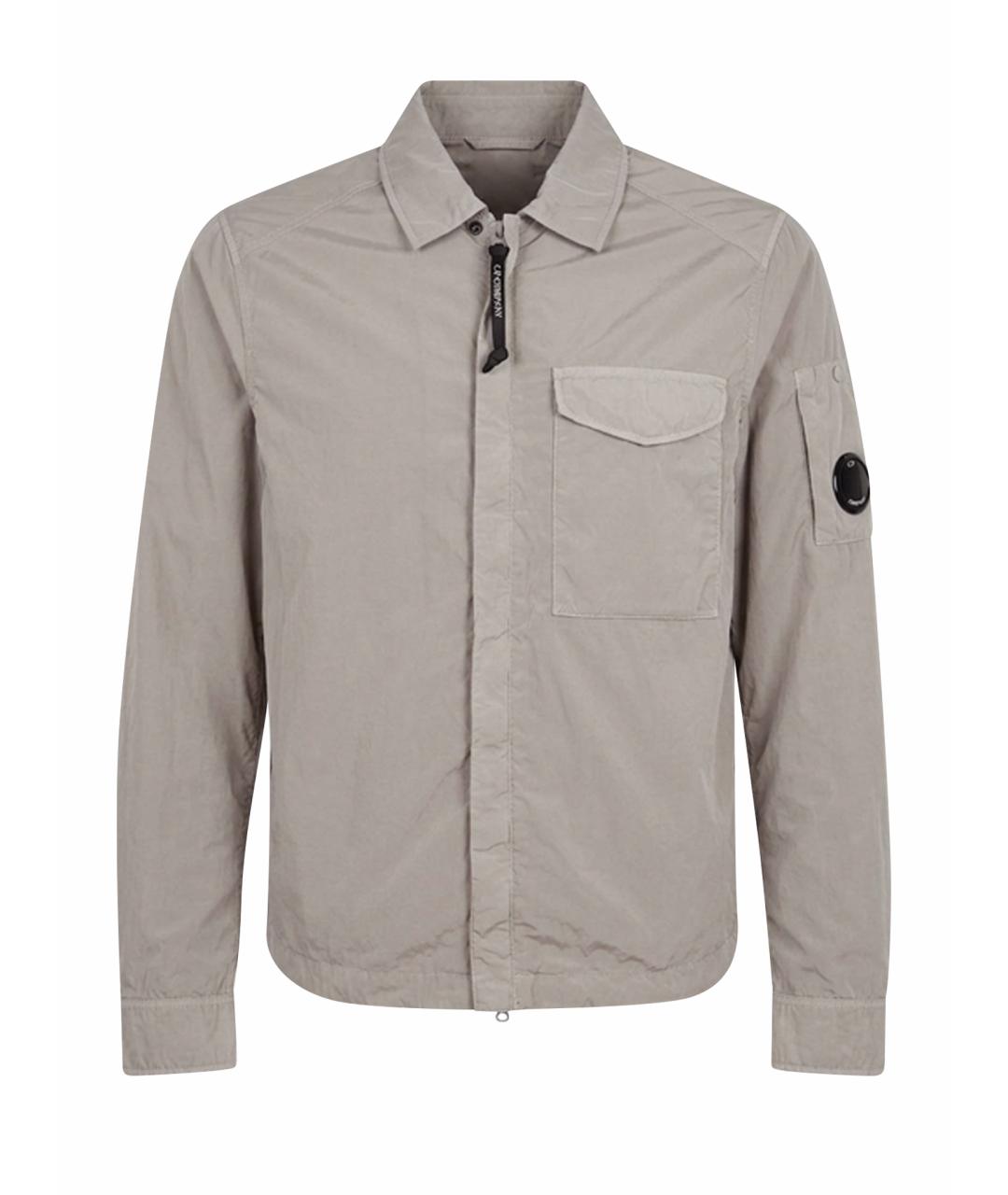 CP COMPANY Серая хлопковая куртка, фото 1