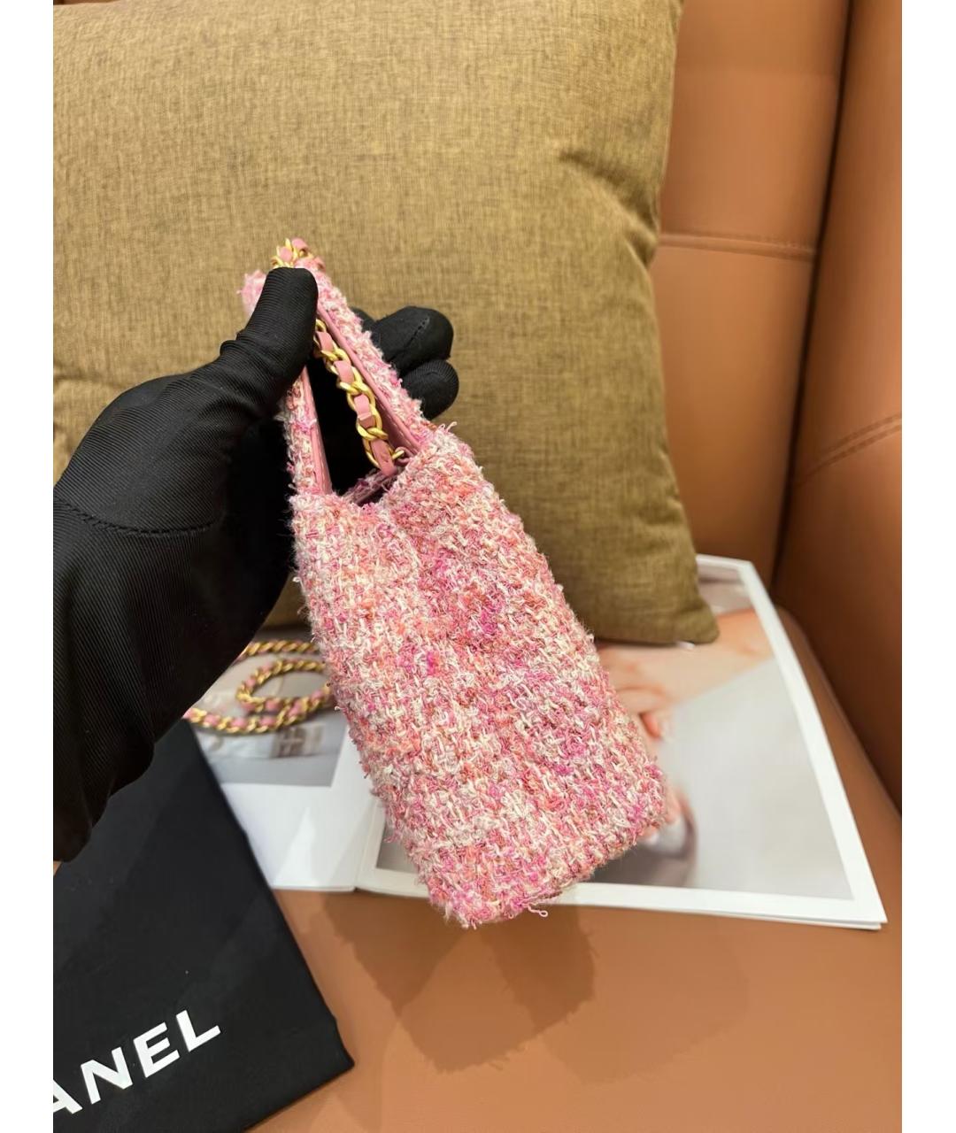 CHANEL Розовая сумка через плечо, фото 4