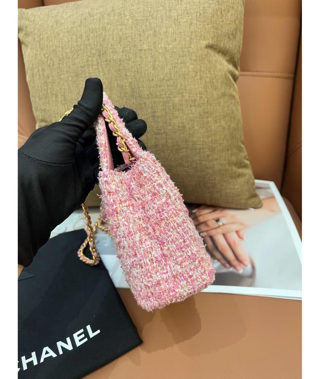 CHANEL Розовая сумка через плечо, фото 5