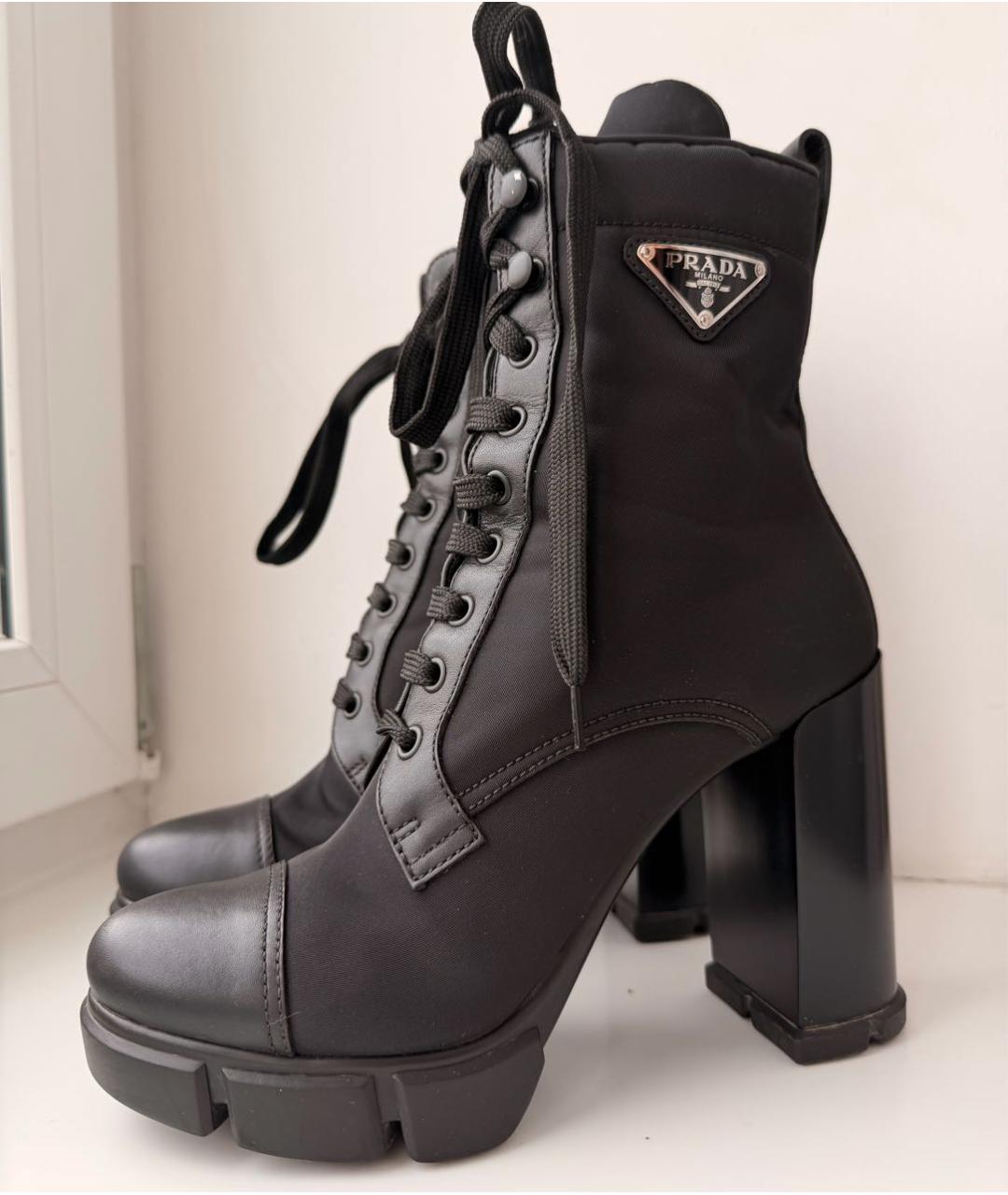 PRADA Черные ботильоны, фото 2