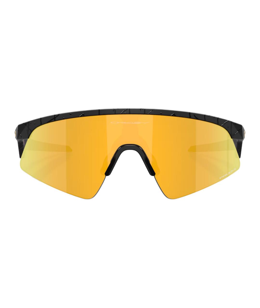 OAKLEY Черные пластиковые солнцезащитные очки, фото 2