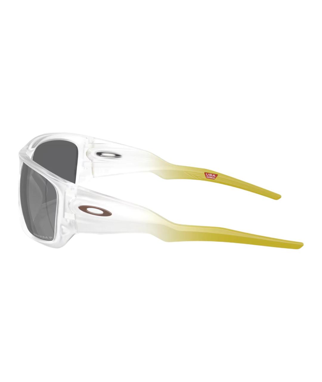 OAKLEY Белые пластиковые солнцезащитные очки, фото 1