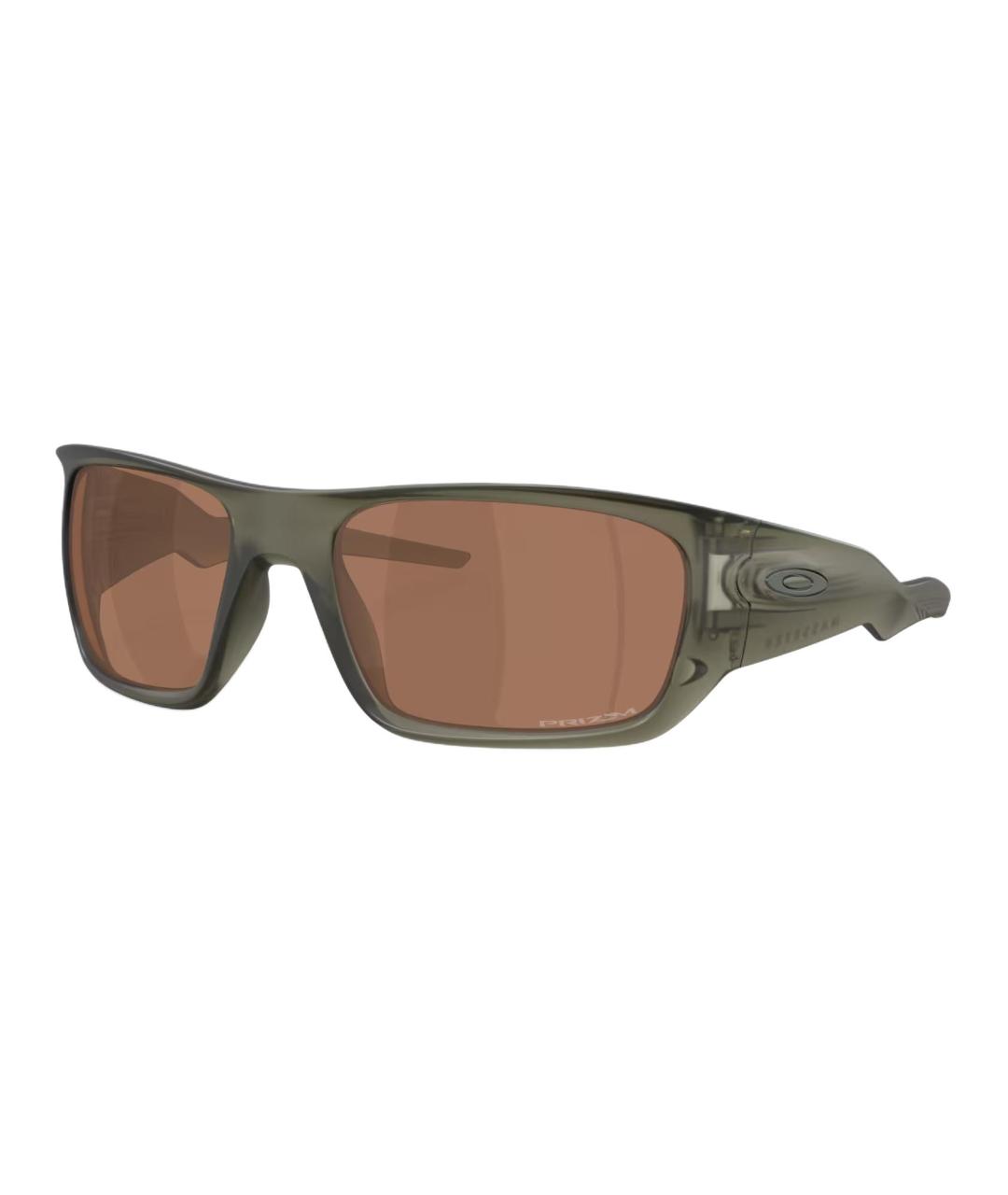 OAKLEY Зеленые пластиковые солнцезащитные очки, фото 1