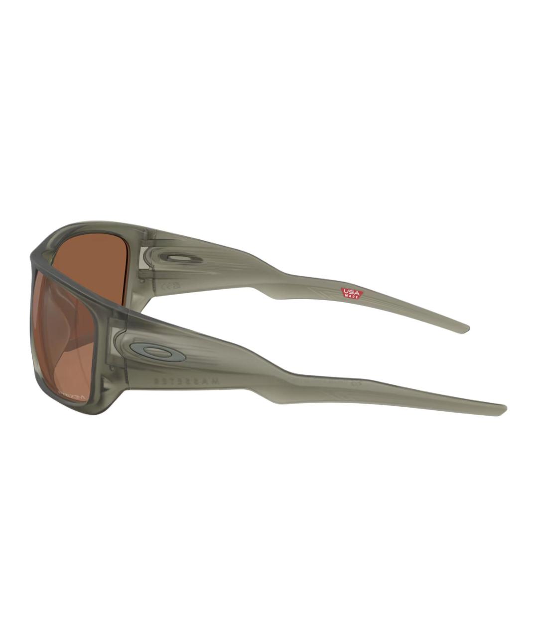 OAKLEY Зеленые пластиковые солнцезащитные очки, фото 3