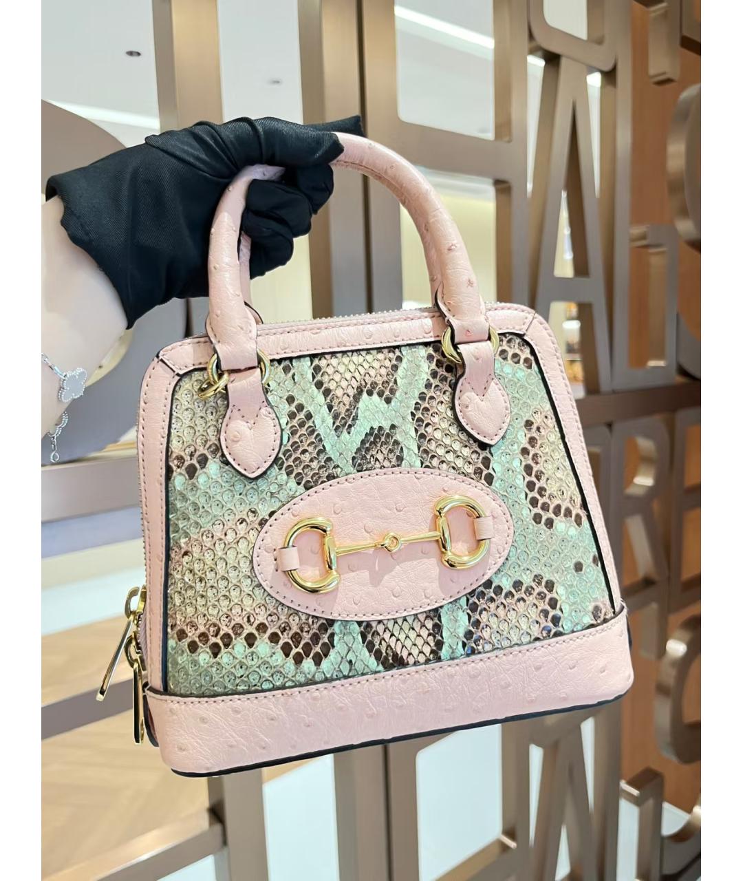 GUCCI Кожаная сумка через плечо, фото 6