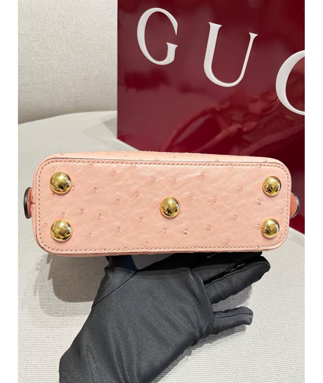 GUCCI Кожаная сумка через плечо, фото 4