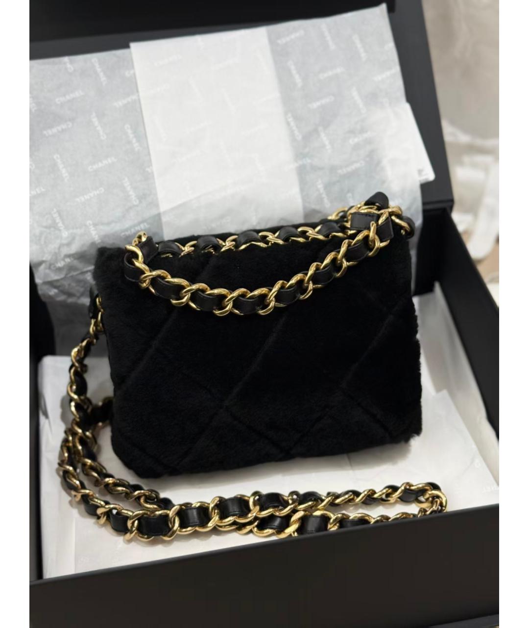 CHANEL Черная сумка через плечо, фото 3