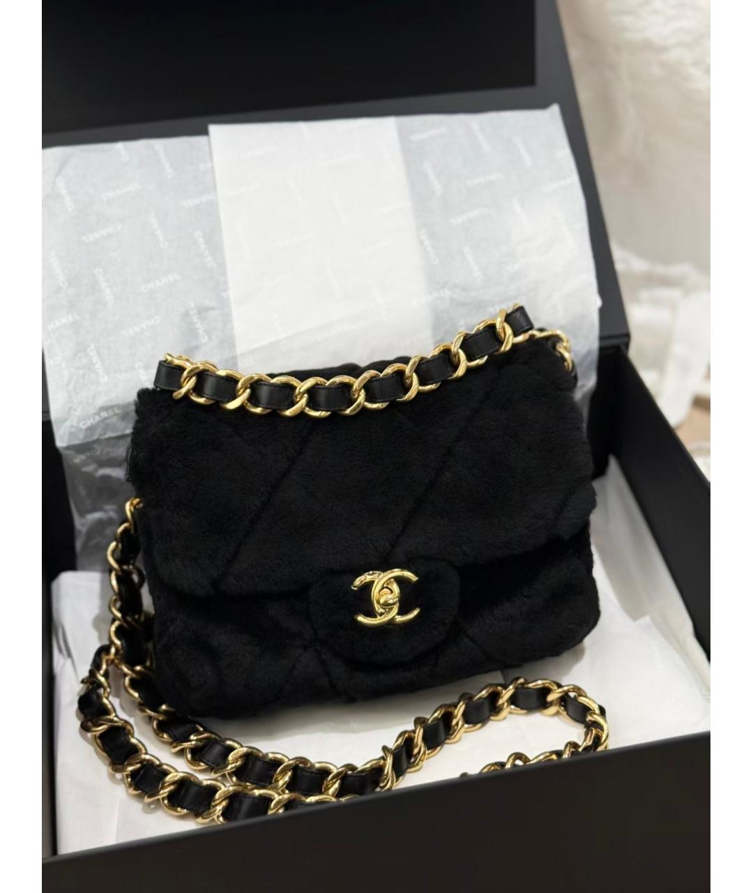 CHANEL Черная сумка через плечо, фото 2