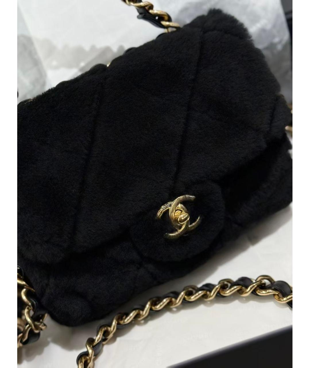 CHANEL Черная сумка через плечо, фото 4