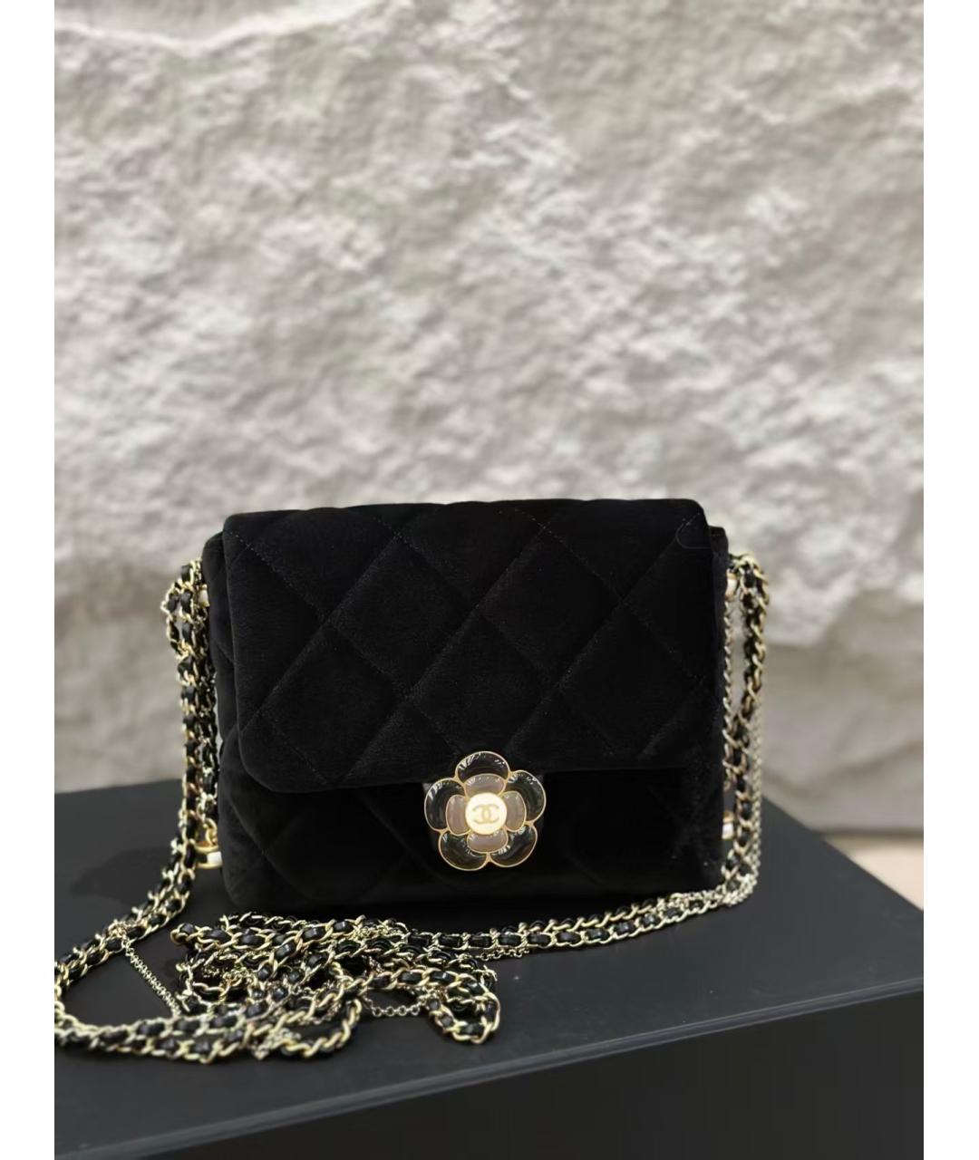 CHANEL Черная сумка через плечо, фото 2