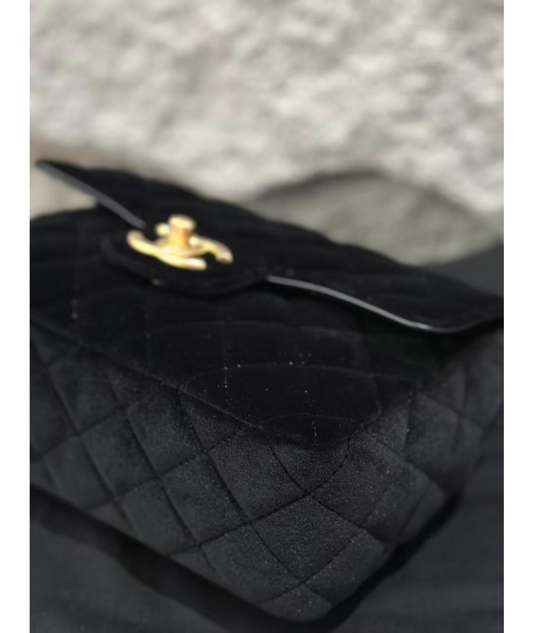 CHANEL Черная сумка через плечо, фото 4