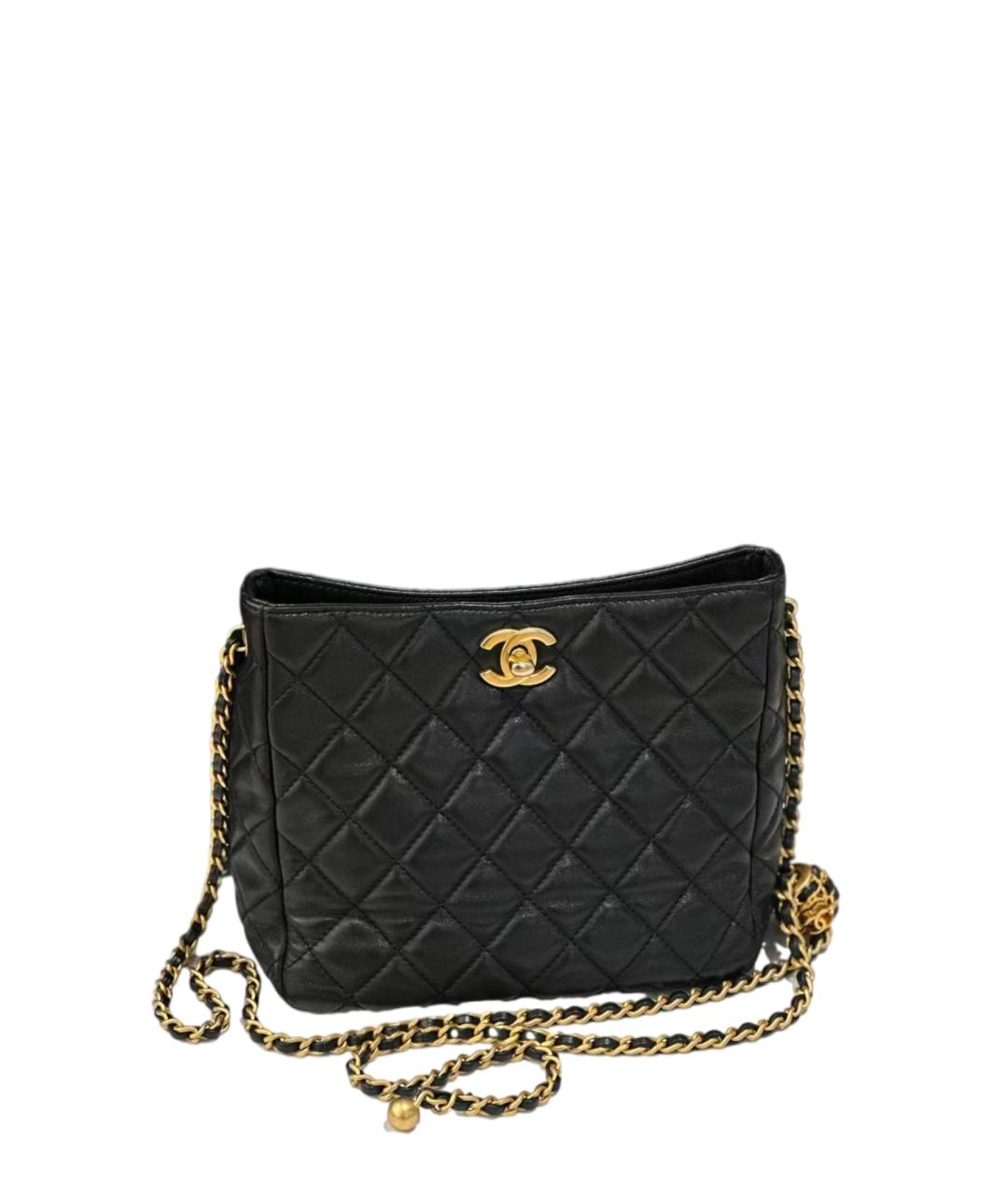 CHANEL Черная сумка через плечо, фото 1