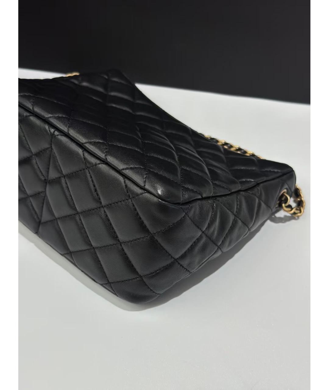 CHANEL Черная сумка через плечо, фото 5