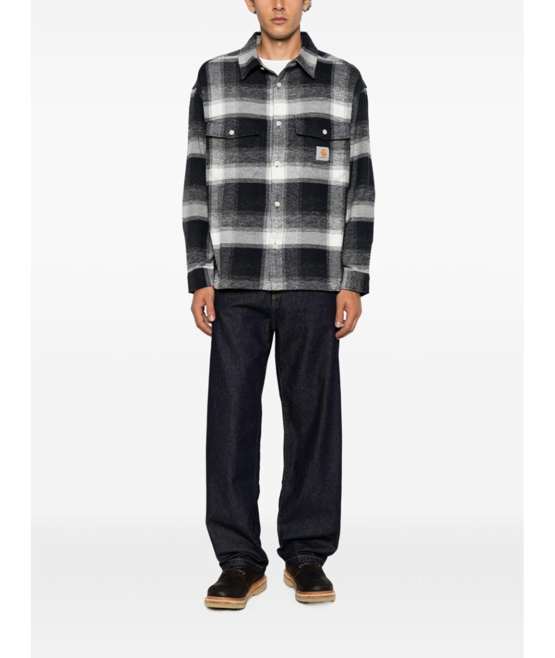 CARHARTT WIP Мульти хлопковая кэжуал рубашка, фото 4