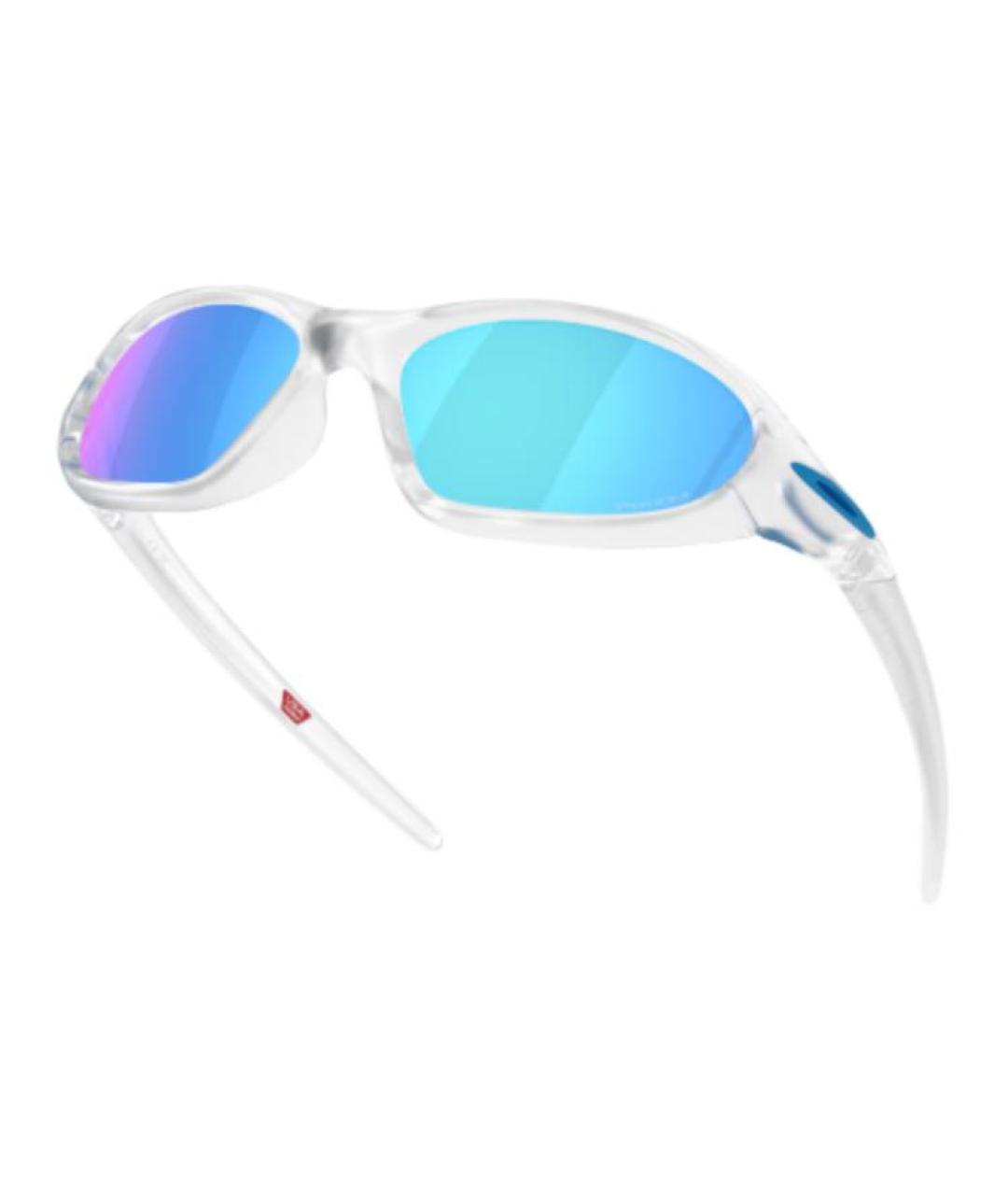 OAKLEY Белые пластиковые солнцезащитные очки, фото 4