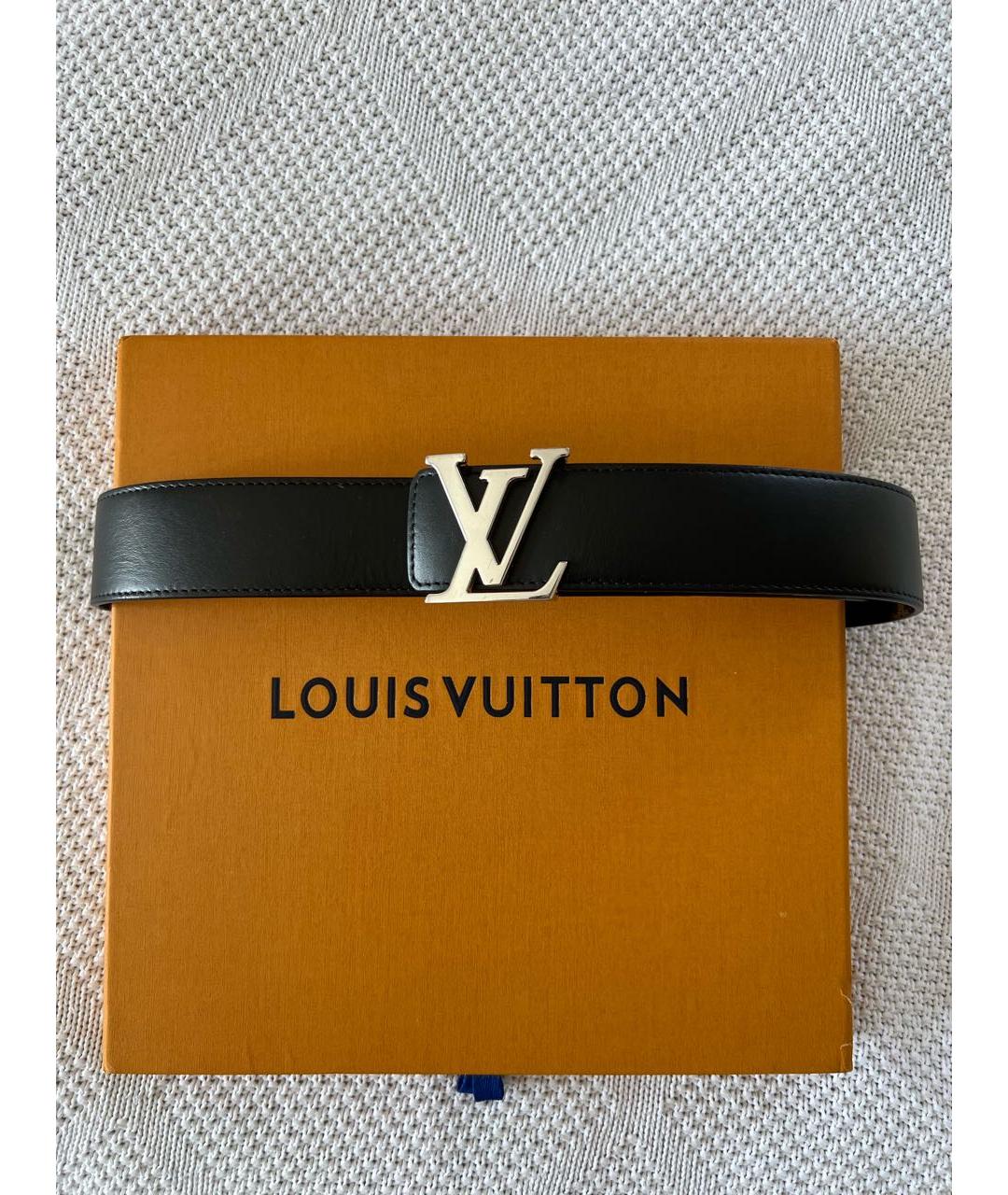 LOUIS VUITTON Коричневый ремень, фото 5