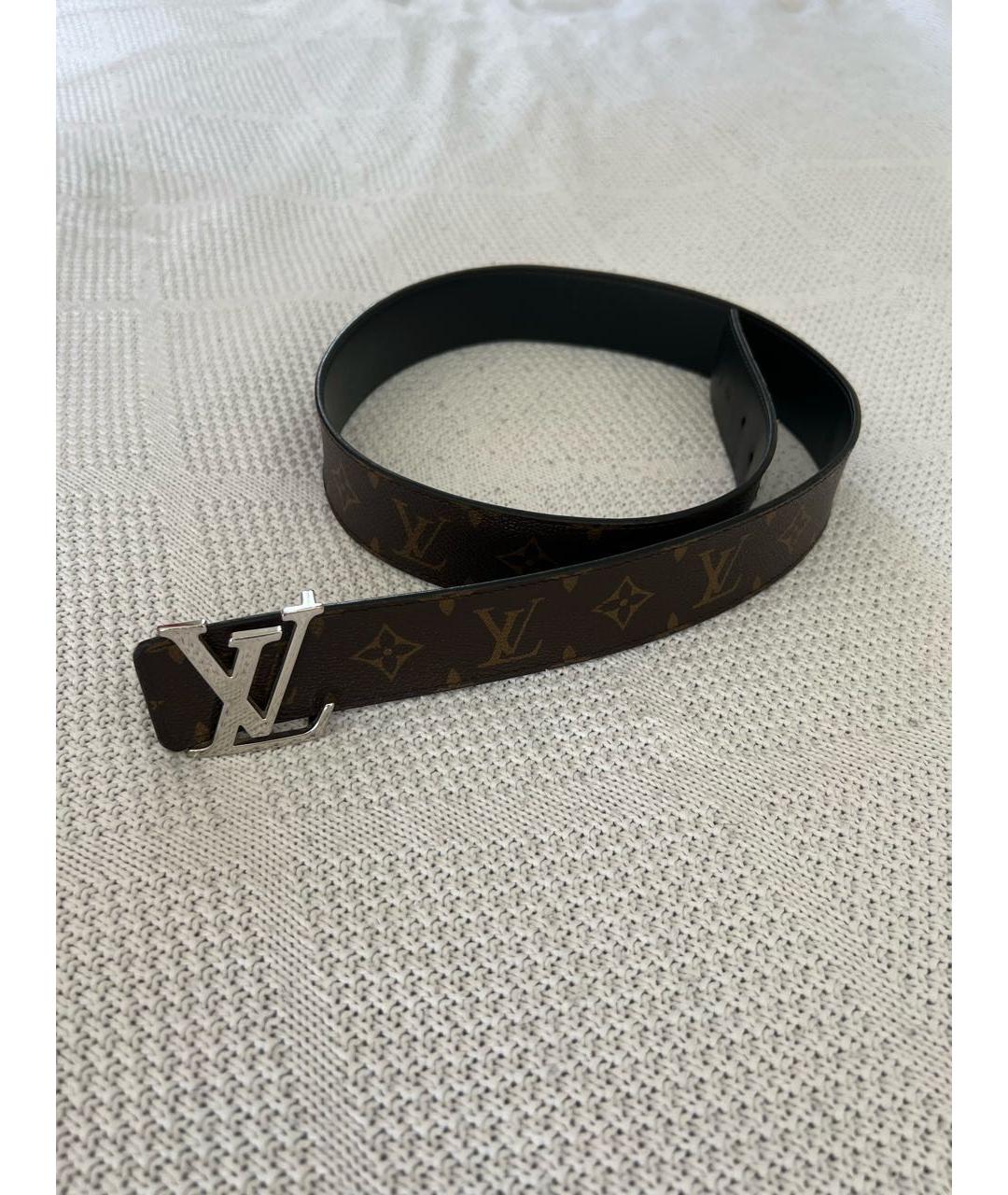 LOUIS VUITTON Коричневый ремень, фото 6
