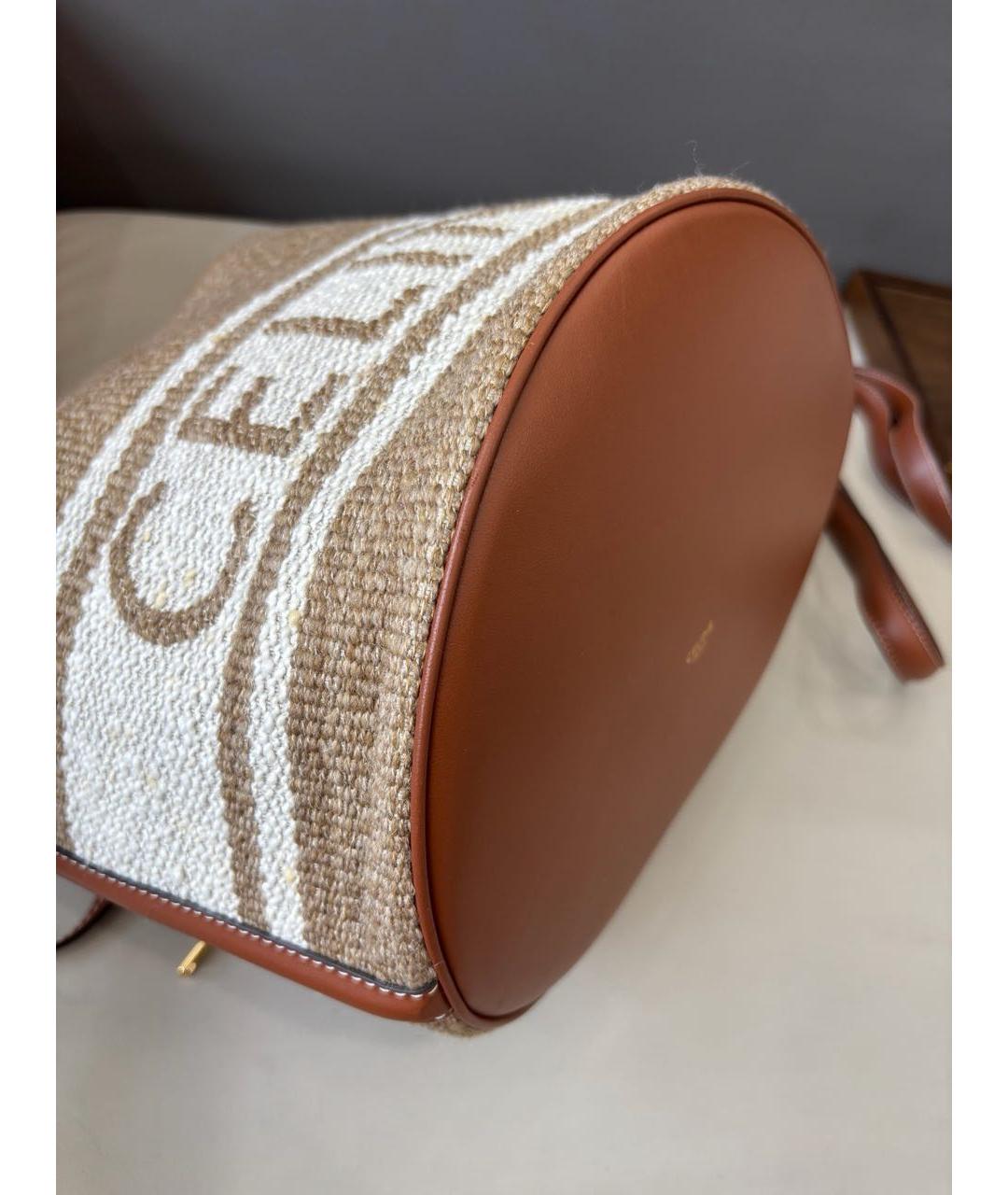 CELINE Коричневая сумка тоут, фото 6