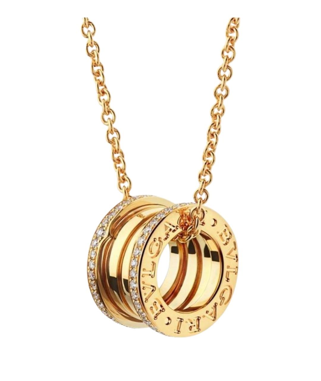 BVLGARI Золотое колье из желтого золота, фото 1