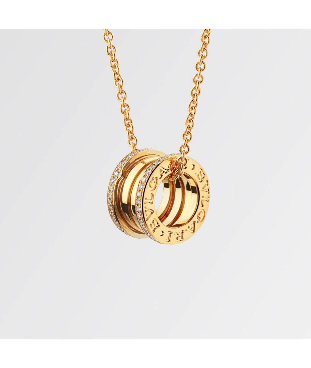 BVLGARI Золотое колье из желтого золота, фото 9
