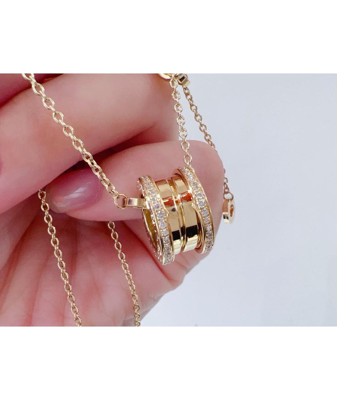 BVLGARI Золотое колье из желтого золота, фото 6