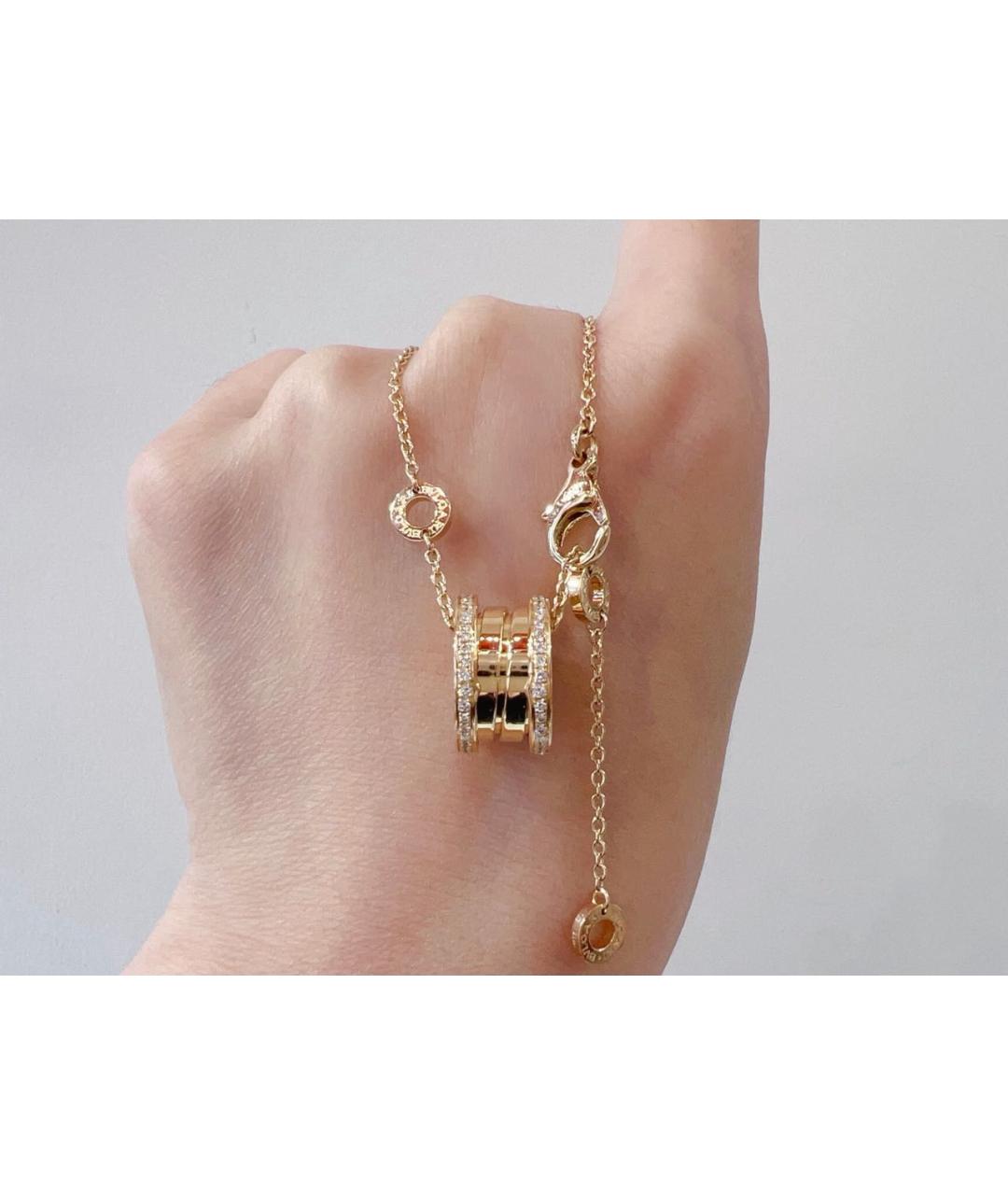 BVLGARI Золотое колье из желтого золота, фото 5