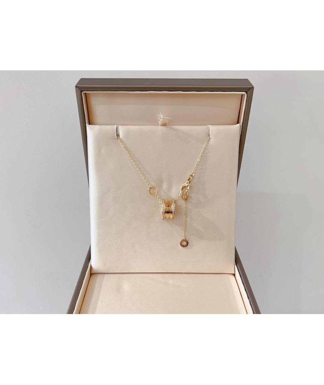 BVLGARI Золотое колье из желтого золота, фото 2