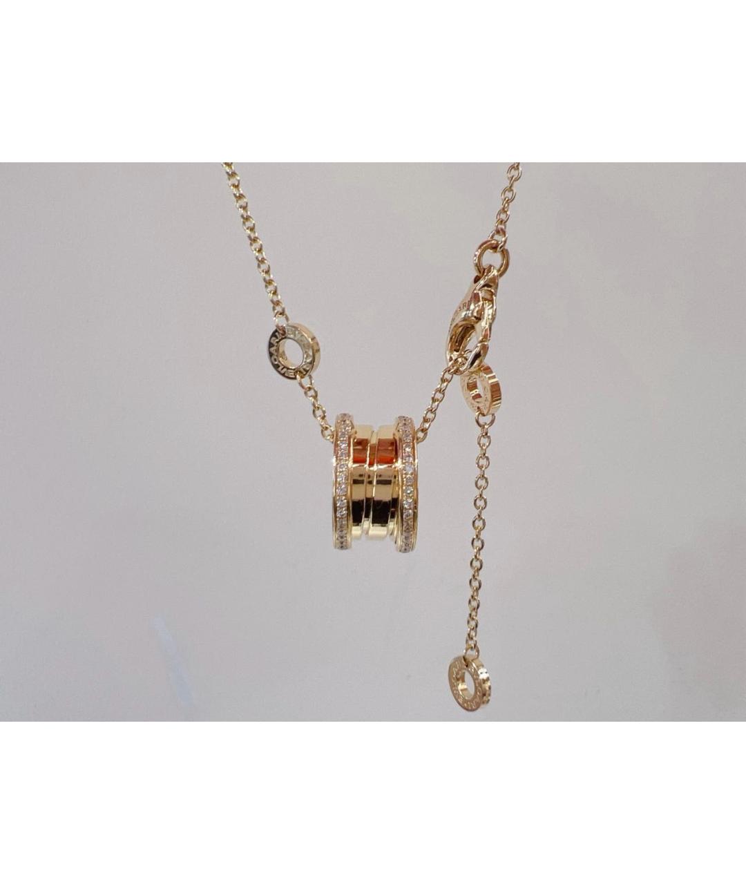 BVLGARI Золотое колье из желтого золота, фото 3