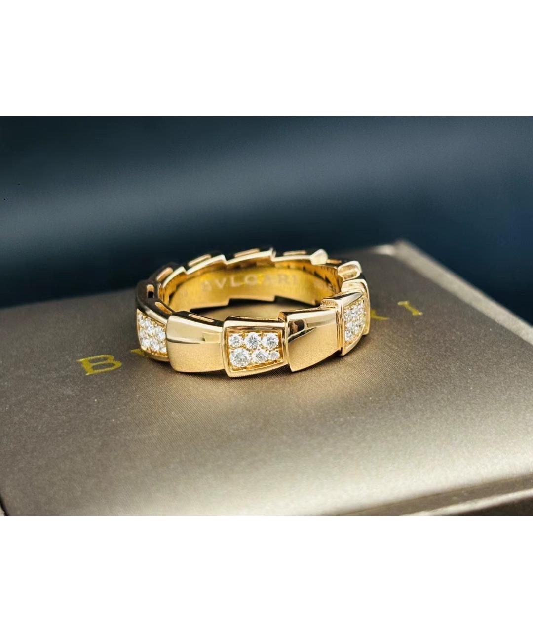 BVLGARI Золотое кольцо из розового золота, фото 4