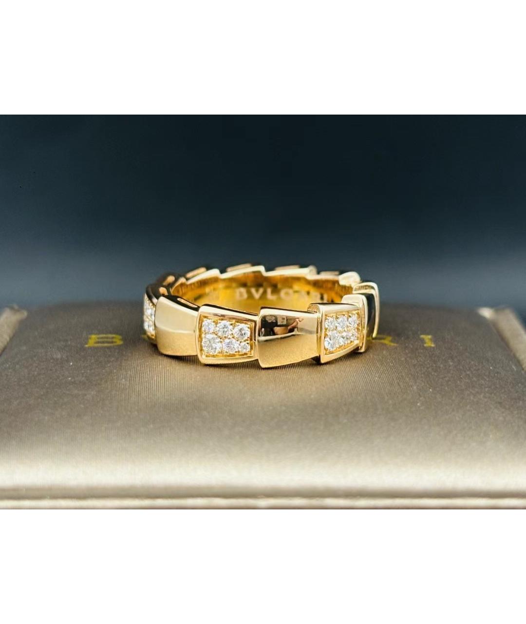 BVLGARI Золотое кольцо из розового золота, фото 8