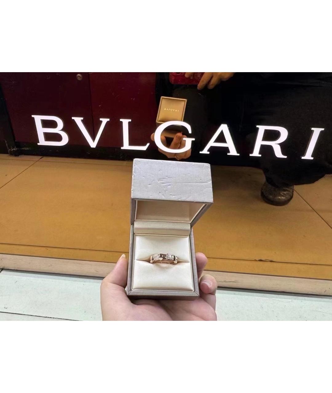 BVLGARI Золотое кольцо из розового золота, фото 2