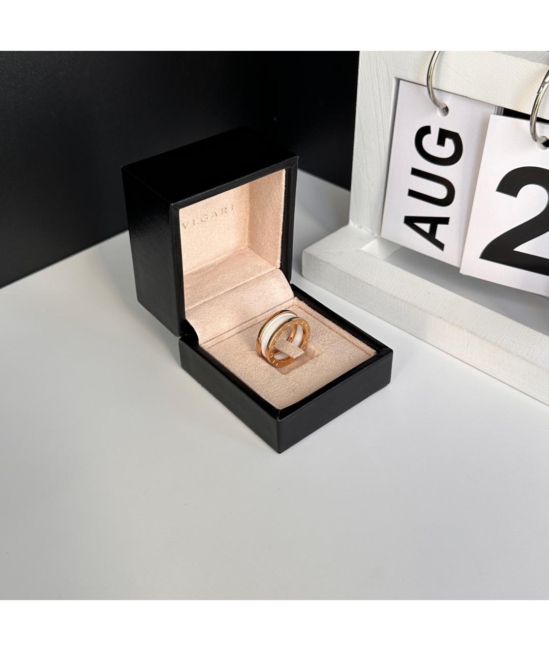 BVLGARI Золотое кольцо из розового золота, фото 5