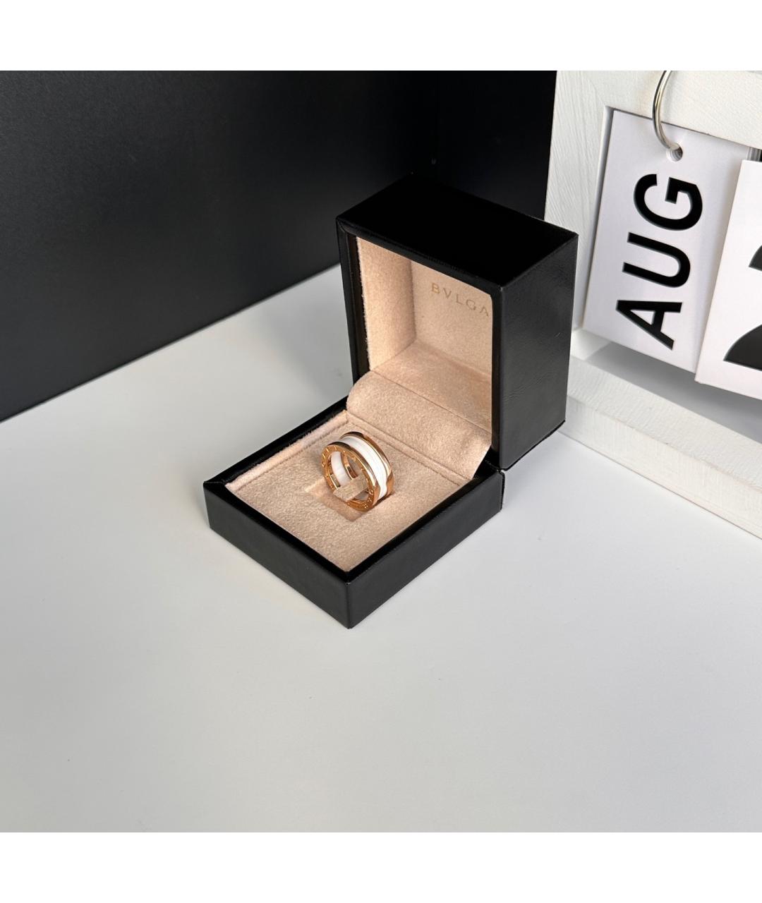 BVLGARI Золотое кольцо из розового золота, фото 4
